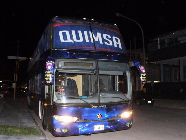 Quimsa estren� su colectivo