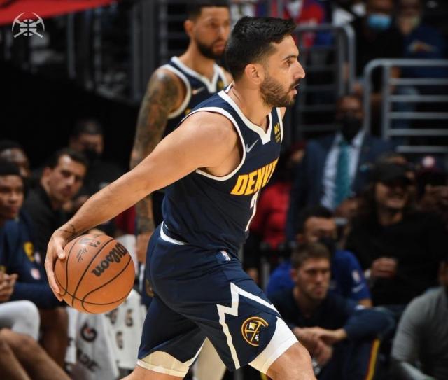 Facundo Campazzo luce en la ca�da de Nuggets ante Warriors