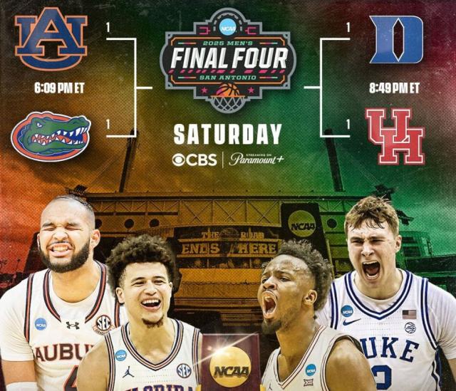 NCAA: El final Four con sus cuatro favoritos