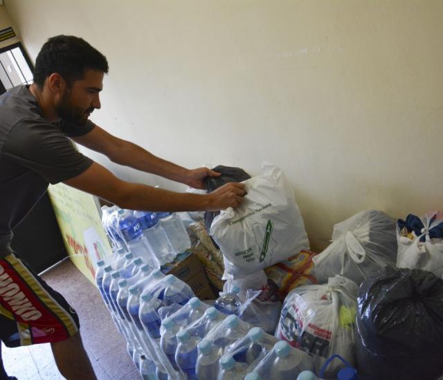 Solidaridad en San Mart�n