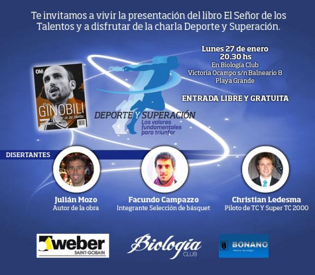 Campazzo en la presentaci�n del Libro de Manu