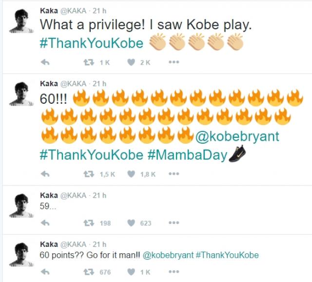 El f�tbol tambi�n habl� de Kobe