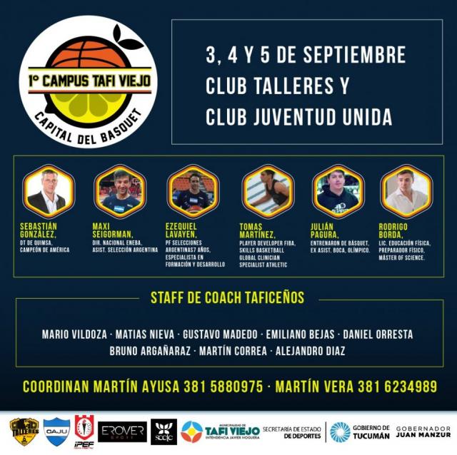 Taf� Viejo se prepara para el campus