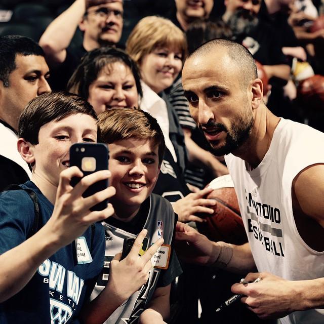 "Cuando me retire estar� conectado con los Spurs"