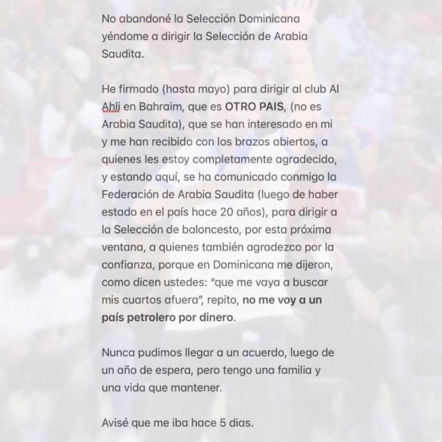 El Che se muda a Arabia