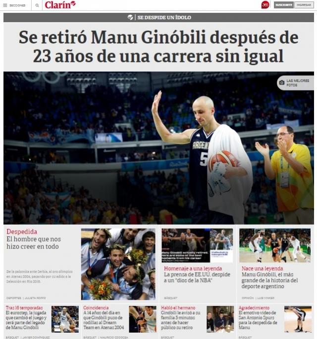 Manu seg�n los medios