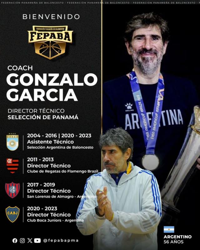Gonzalo Garc�a llega a Panam�
