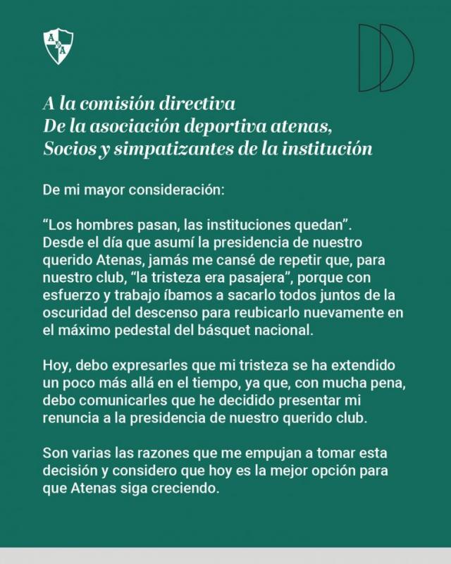 Sorpresa en Atenas: Renunci� el presidente