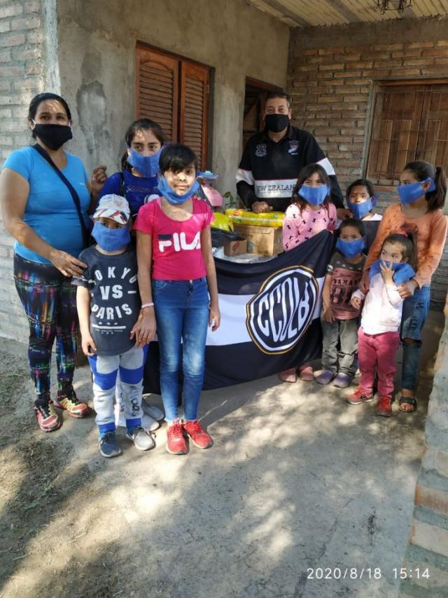 Finaliz� la entrega de donaciones del d�a del ni�o