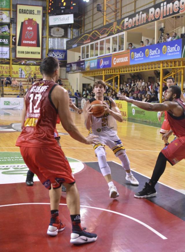 San Mart�n se qued� con el 1 del grupo