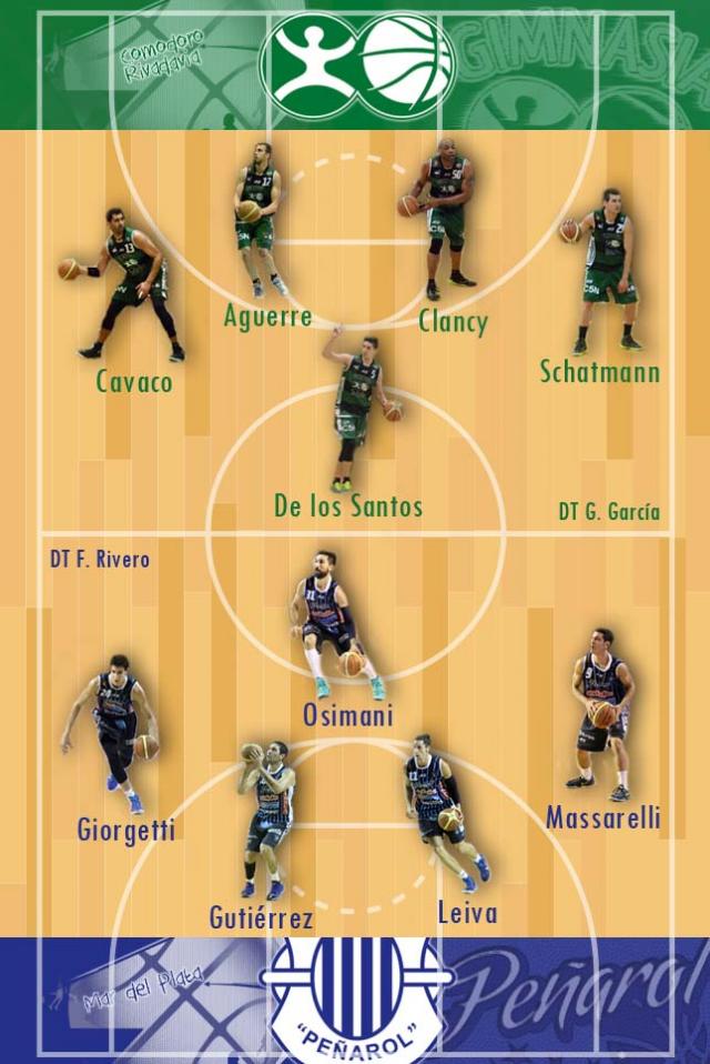 Gimnasia - Pe�arol (Semifinales - Sur - Juego 1)