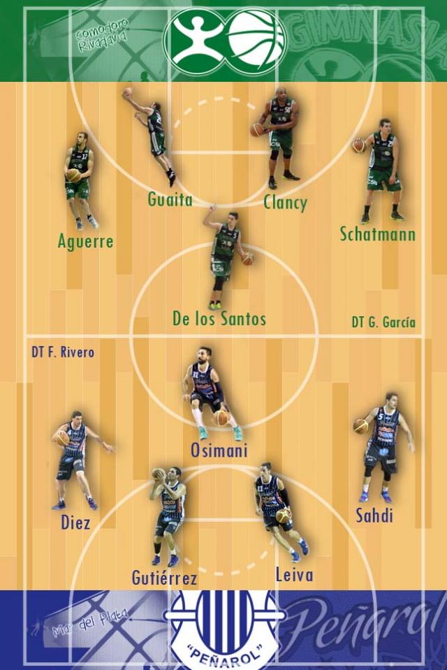Gimnasia (0) - Pe�arol (1) (Semifinal - Sur  - Juego 2)